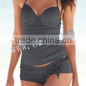 Girls Unique Tankini Swimsit Tops thumbnail-1