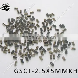 Hot Fix Rhinestone Rectangle 2.5x5mm Hematite Color thumbnail-1