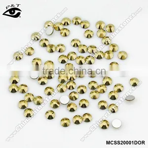 Flat Back Rhinestones Non Hotfix DMC Aurum Color Ss20 thumbnail-1