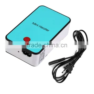 Hot Handheld Mini Heater Desktop USB Heater Electric Heater Portable Office-blue New thumbnail-1