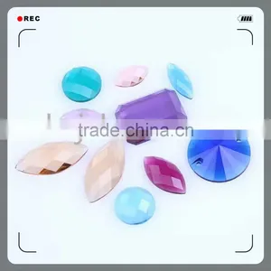 Artificial Teardrop Resin Stone,resin Stones, Special Shaped Resin Stone thumbnail-1