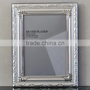 High Quanlity Assorted Design Silver Plated Metal Photo Frame KJJ-3 thumbnail-1