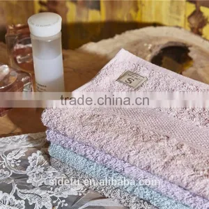 Fancy Custom Plain Dyed Jacquard Dobby Hand Towel thumbnail-2
