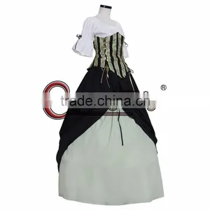 Custom Made Medieval Victorian Renaissance Ball Gown for Adult Women Cosplay Costume thumbnail-4