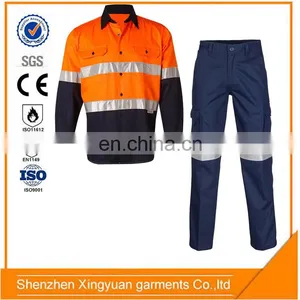 China Supplier Chemical Resistant Acid Proof Clothing Suit / Work Shirt and Pants thumbnail-1