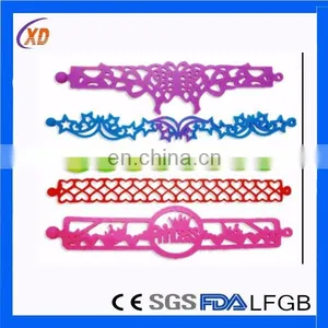 2016 Factory Making Promotional Custom Silicone Bracelet thumbnail-6