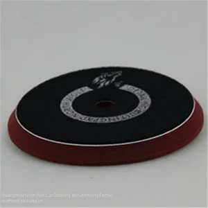 Buffing & Shine Sponge Foam Polishing Pads 6inch Orange Color thumbnail-2