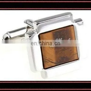 Fashion Tiger Eyes Stone Cufflink Display thumbnail-1
