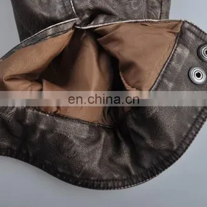 2015 Hot Sale Special pu Leather Jacket Men With Reasonable Price thumbnail-6