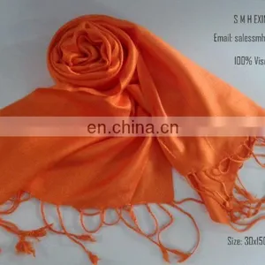 Viscose Pashmina Shawls in Solid Colours 2017 thumbnail-2