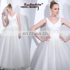 EB6005 China Manufacturer--Fluffy Style Wedding Dress Formal Dress Ball Gown thumbnail-1
