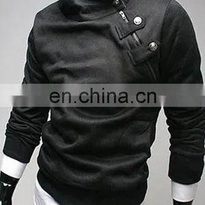 Fashion Mens Slim Fit Designed Hooded Sweatshirt Jumper Top Jacket Coats Hoodies thumbnail-2