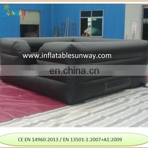 Black Inflatable Pool With Flat Base thumbnail-6