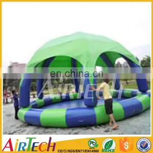 Inflatable Pool Dome Floating Tent Facet Tent for Sale thumbnail-1