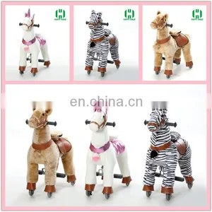HI Kids Amusement Mechanical Ride on Toy Horse Riding Horses for Sale thumbnail-1