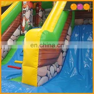 Play Equirment Mini Safari Water Slide Park With Pool for Kids thumbnail-5