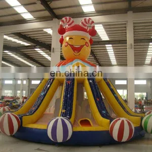 AOQI Products Great Attraction Colourfull Clown Inflatable Bouncer AQ991for Kids Bouncing thumbnail-1