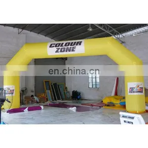 Inflatable Arch Door for Event .stitching Arch With Logo. Yellow Arch thumbnail-1
