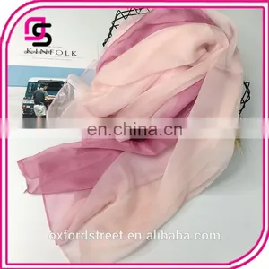 2017 Summer Chiffon Scarf Shawl Dual-use Sunscreen Gradient thumbnail-6