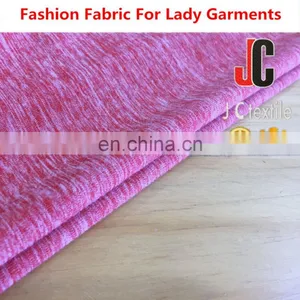 JC-K671141 China Supply Polyester Loose Gauze Jacquard Hacci Knit Fabric for Spring Wear thumbnail-5