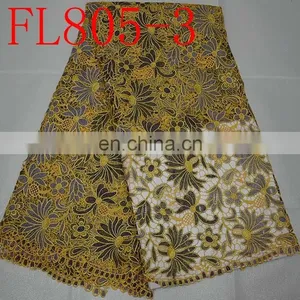 Free Shipping African Ladies Suit Lace Design New Lace Design Cord Guipure Lace Fabric thumbnail-4