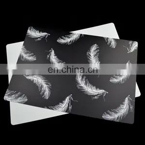 Customized White pp Plastic Washable Table Mats Design thumbnail-1