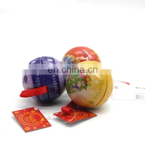 Decorative Christmas Metal Tin Ball Containers Wholesale thumbnail-6