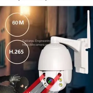 1080P 5Xzoom Outdoor Water-proof WIFI PTZ IR SD Card Two Ways Audio IP Dome Camera thumbnail-2