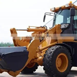 2.0 Ton Mini Loader With Quick Hitch Hydraulic Joystick Wheel Loader Factory thumbnail-3