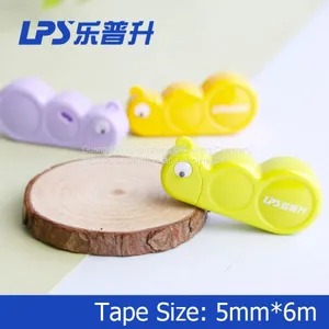 Kawaii Stationery Mini Correction Tape 6m For Student Correction Supplies Insect Design Cute Correction Tape thumbnail-1