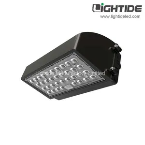 DLC QPL Outdoor Led Exterior Wall Pack 80W, 100-277vac, Equivalent 250W MH thumbnail-1