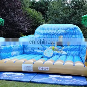 Palm Tree Themed Mechanical Inflatable Surf Simulator Game thumbnail-4