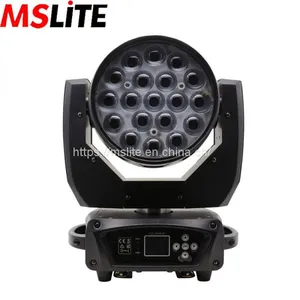 19X15w RGBW LED Wash Zoom Moving Heads Light Used Dj Disco Equipment Led Stage Lamp for Party Show thumbnail-1