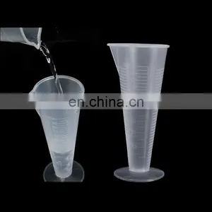 High Quality Round Base Lab Plastic Conical Measuring Cup thumbnail-3