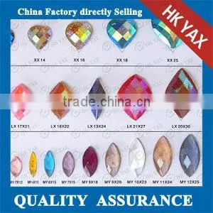 0601L China Factory Crystal Faceted Epoxy Beads,faceted Epoxy Beads for Garment,wholesale Faceted Expoxy Beads thumbnail-1
