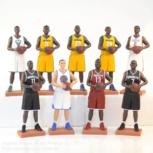 Lifelike Football Player NBA Star Basketball Player Action Figure PVC Custom Size Figure Toy ODM OEM Realistic Sportman Figures thumbnail-1