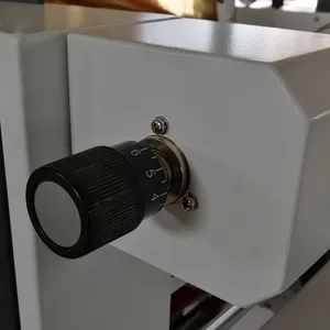 Semi Automatic Anti Curl Belt Feeding Film Coating Oil Heating Steel Roller LCD Operation Screen thumbnail-1