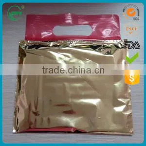 Small Gold Aluminum Foil Ice Cream Packaging Bag for Frozen Food thumbnail-1
