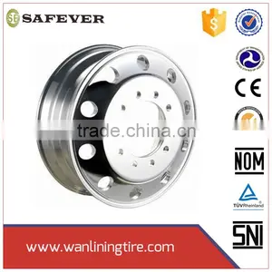 Factory Wholesale 17.5x6 17.5x6.75 Steel Wheel Rim for Truck thumbnail-1