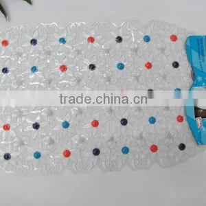 Plastic Pvc Bathroom Mat Flower Shapped Bath Mat thumbnail-6