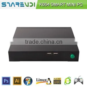 3 Years Warranty Mini PC Baytrail Embedded Desktop PC Mini Computer CPU Quad Core 2.4G With USB3.0 thumbnail-1