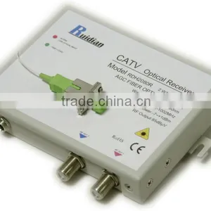 FTTH CATV Two Ways Fiber Optic AGC Receiver/Fiber Optic Node/catv Equipment thumbnail-1