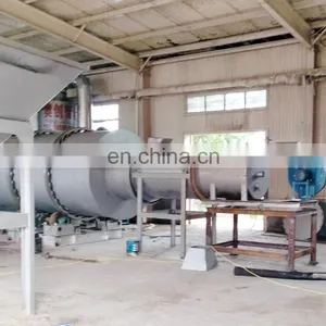 30 Ton per Hour Small Compact Sand Dryer Machine Plant Three Cylinder Type 304 Stainless Steel Industrial Salt Sand Dryer thumbnail-5
