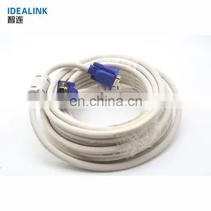 Factory High Quality 3+4 VGA Cable Male to Male OEM Computer Cable 10 Meter Vga Cable thumbnail-2