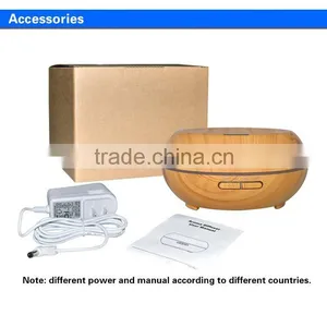 200ml Wood Grain Essential Oil Diffuser for Aromatherapy Mini Ultrasonic Cool Mist Aroma Supersonic Humidifier AN-0429 thumbnail-3