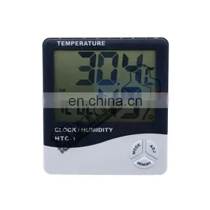 HTC-1 Household Thermometers Wireless Thermometer Hygrometer thumbnail-1