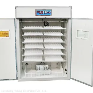 2023 Updated Full Automatic Poultry Quail Chicken Eggs Incubator Hatcher Machine thumbnail-5
