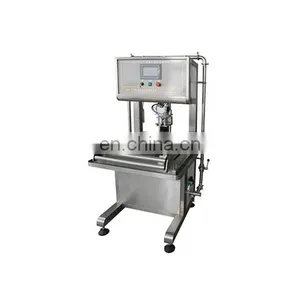 Automatic Bag in Box Filling and Capping Bib Aseptic Filler for Coconut Water/apple Juice/wine With Vacuum and Nitrogen thumbnail-4