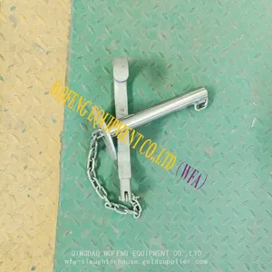 Hog Abattoir Pig Slaughter Bleeding Shackle For Slaughtering Equipment thumbnail-3