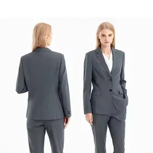 Wholesale Italian 180 Gsm Soft Blend Fabric 80% Wool 20% Poly Fabric for Formal Suit thumbnail-1